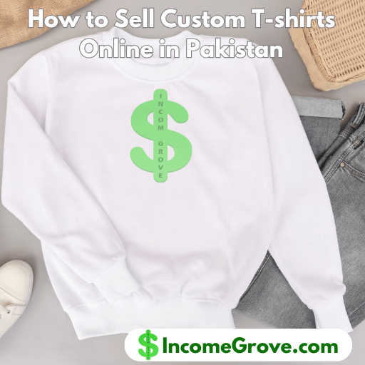 How to Sell Custom T-shirts Online in Pakistan