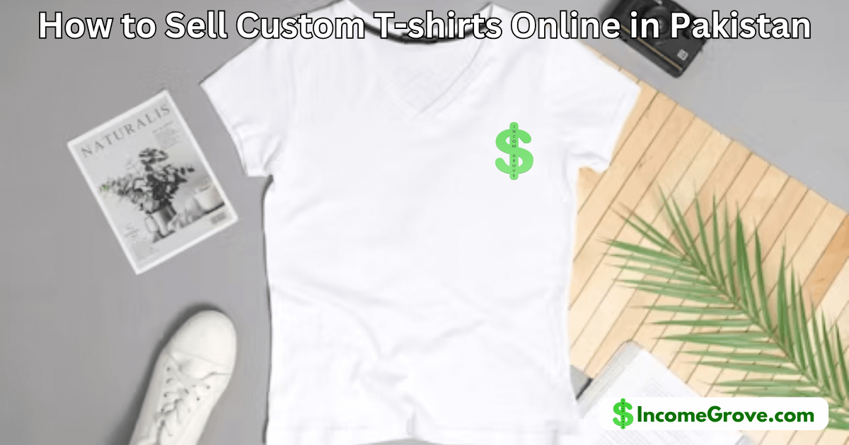 How to Sell Custom T-shirts Online in Pakistan